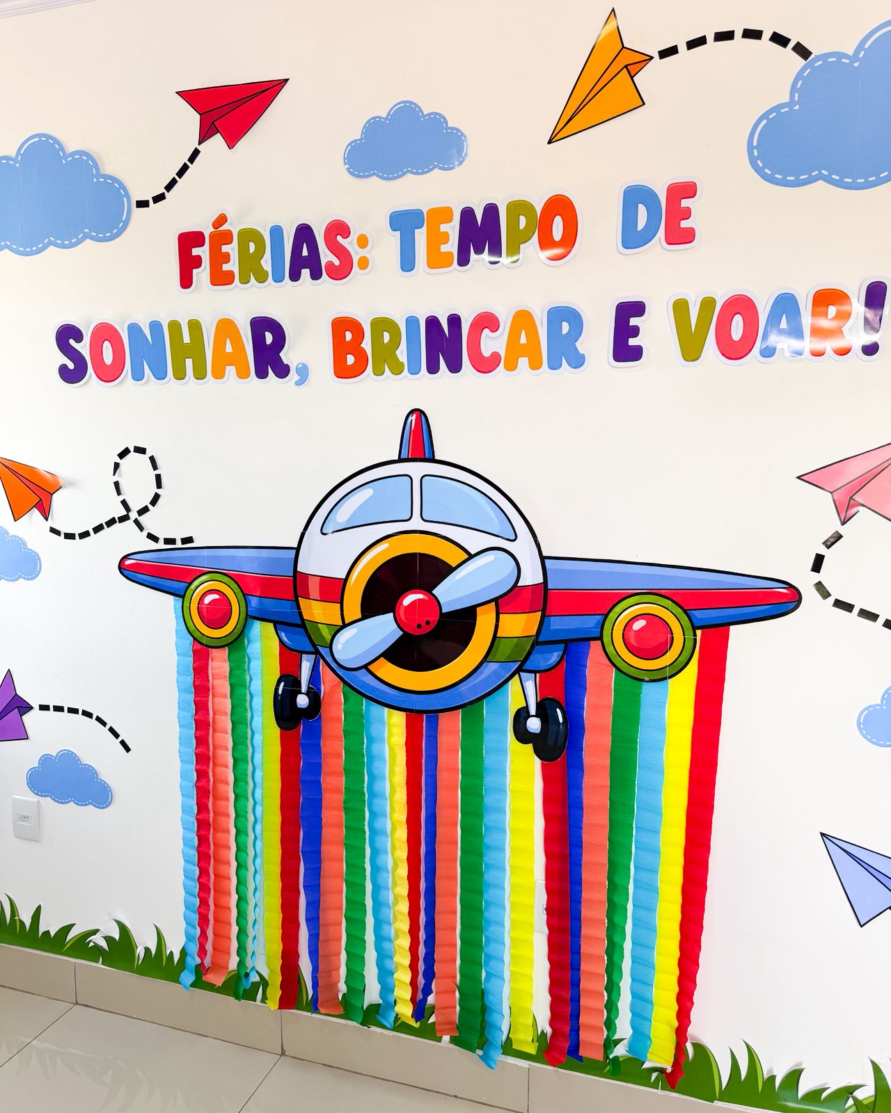 Painel para as Férias - Brincar e voar - Imagem 5