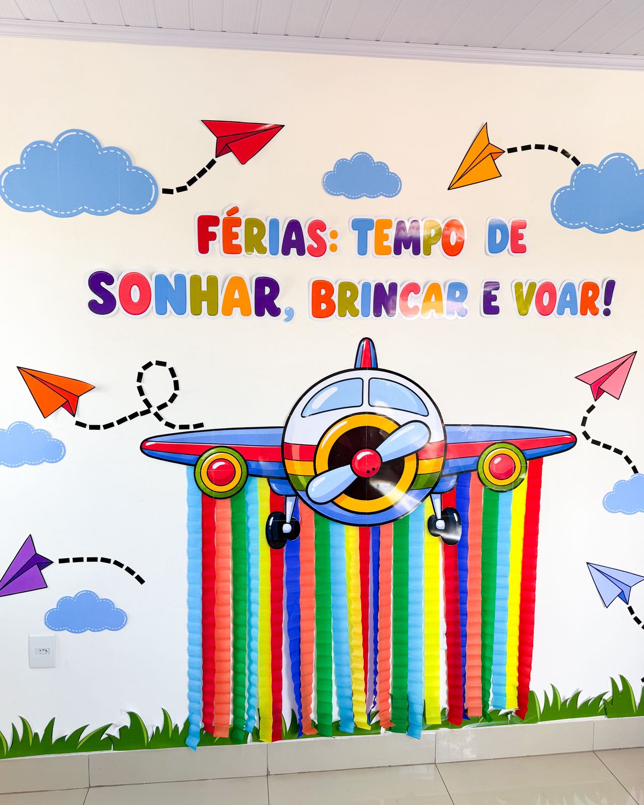 Painel para as Férias - Brincar e voar - Imagem 6