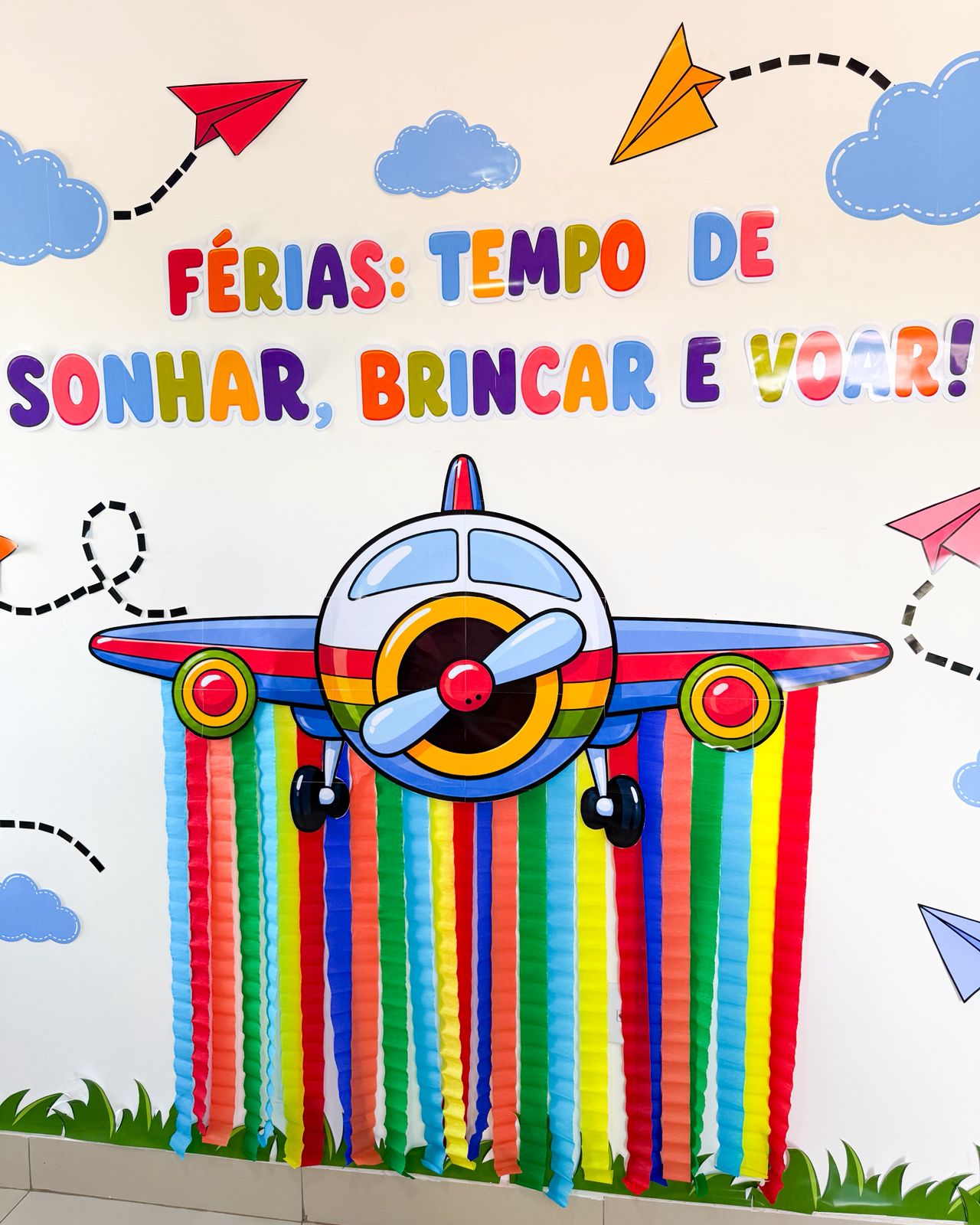 Painel para as Férias - Brincar e voar - Imagem 7