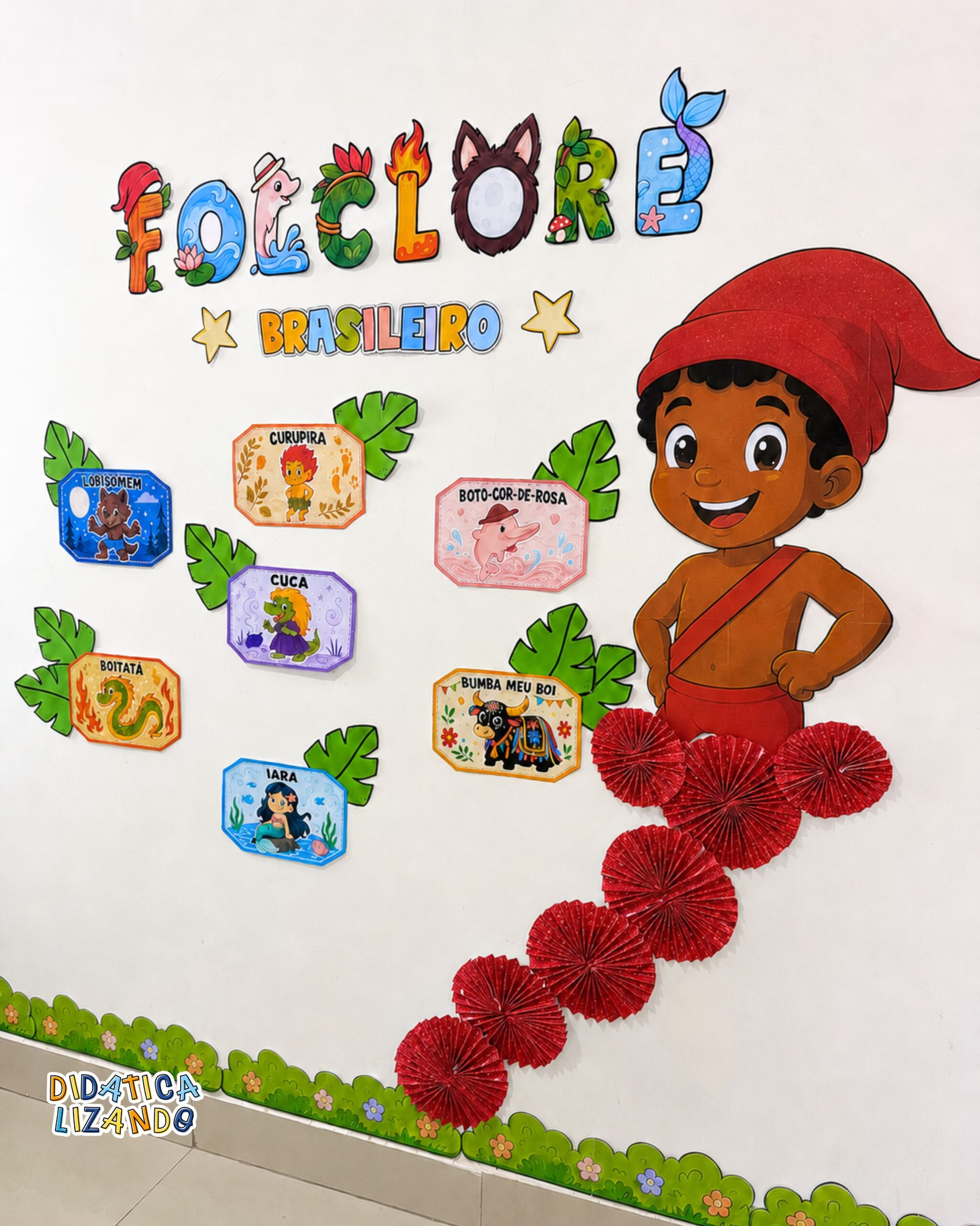 Painel Saci-Pererê — Folclore Brasileiro