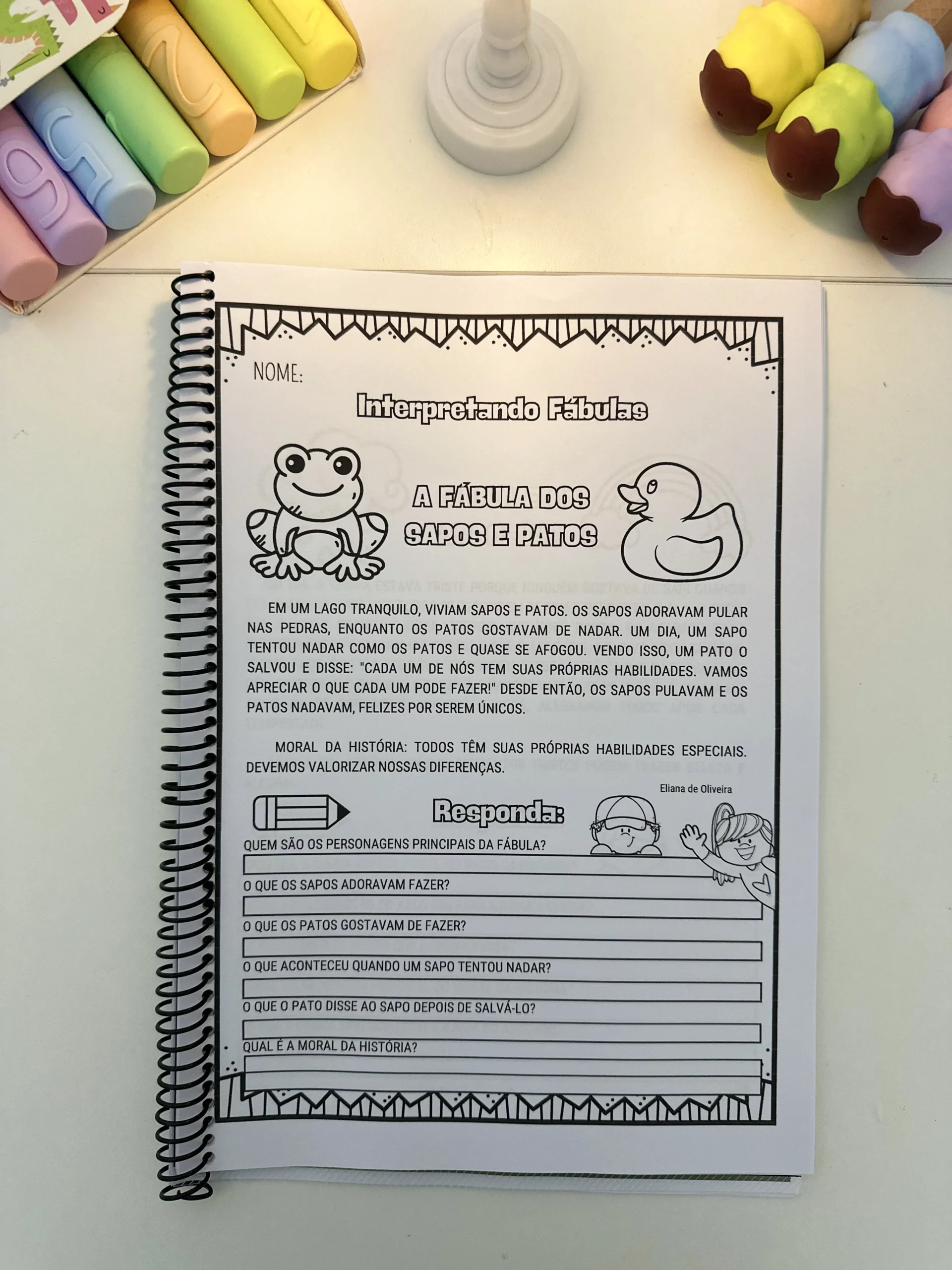 Interpretando Fábulas + Brinde: Interpretação de Textos - Imagem 9