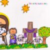 Painel Páscoa Cristã e Luva/Lata - Imagem 2