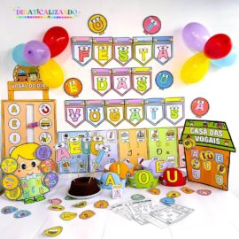 Kit - Festa das vogais