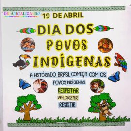 Mural - Dia dos Povos Indígenas