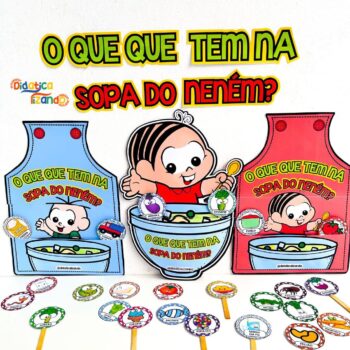 Luva musical “O que que tem na sopa do neném?”