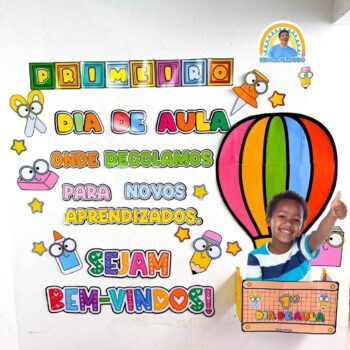 Painel Balão Mágico - Voando Alto