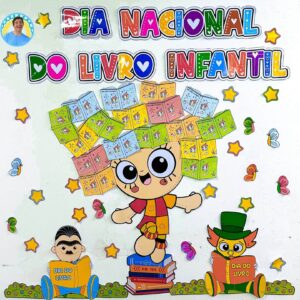 Painel Dia Nacional do Livro Infantil - Emília