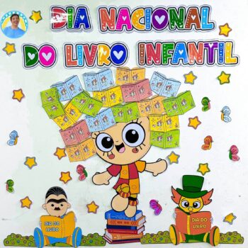 Painel Dia Nacional do Livro Infantil - Emília