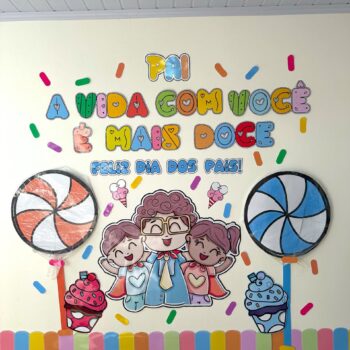 Painel dia dos pais - Doce