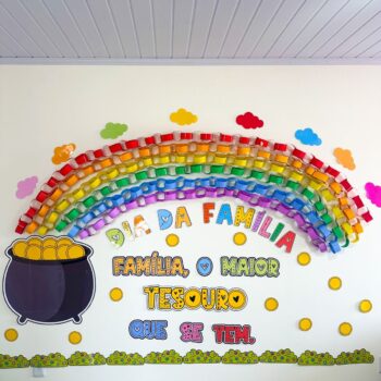 Dia da familia - Mural 2 em 1