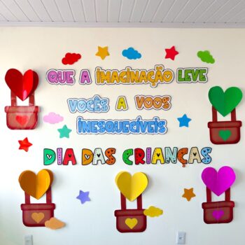 Painel - Dia das crianças - Voos