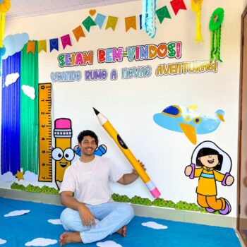 Aprendendo a voar - Painel Volta às Aulas