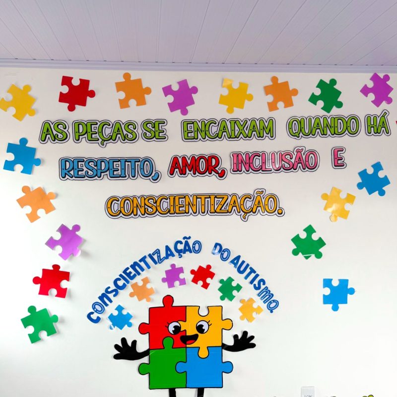 Painel Dia Mundial Da Conscientização Do Autismo