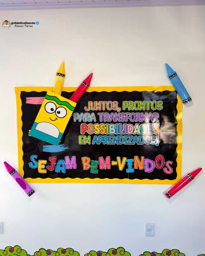 Painel – Volta às Aulas: Giz de Cera – Tema: Possibilidades - Imagem 5