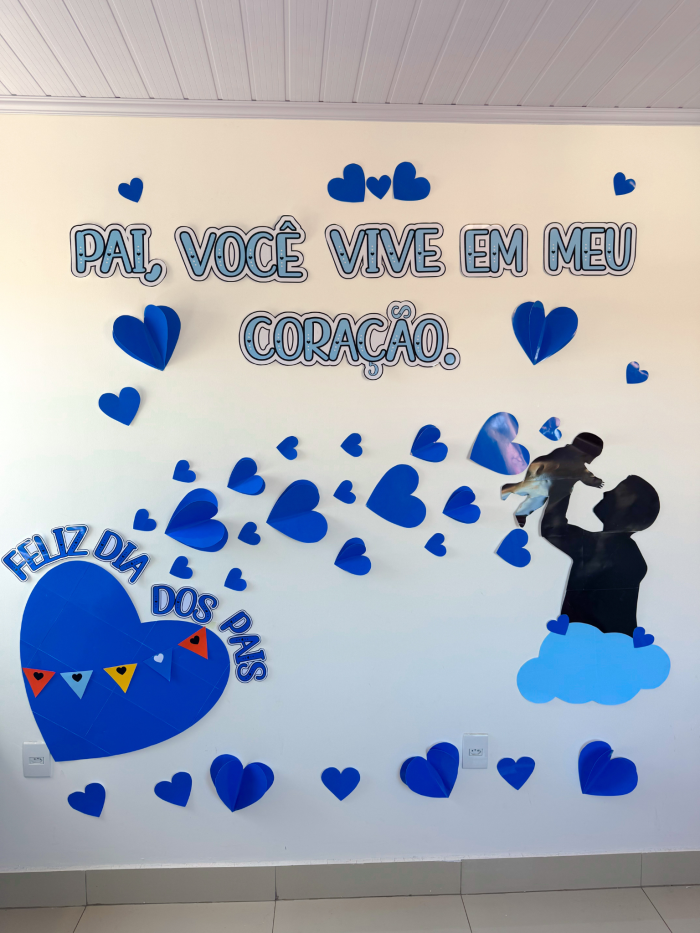 Painel Dia dos Pais – Tema - Coração