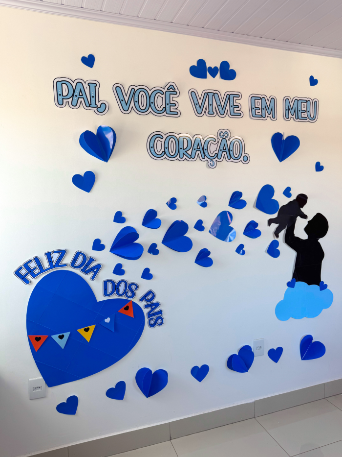 Painel Dia dos Pais – Tema - Coração - Imagem 6