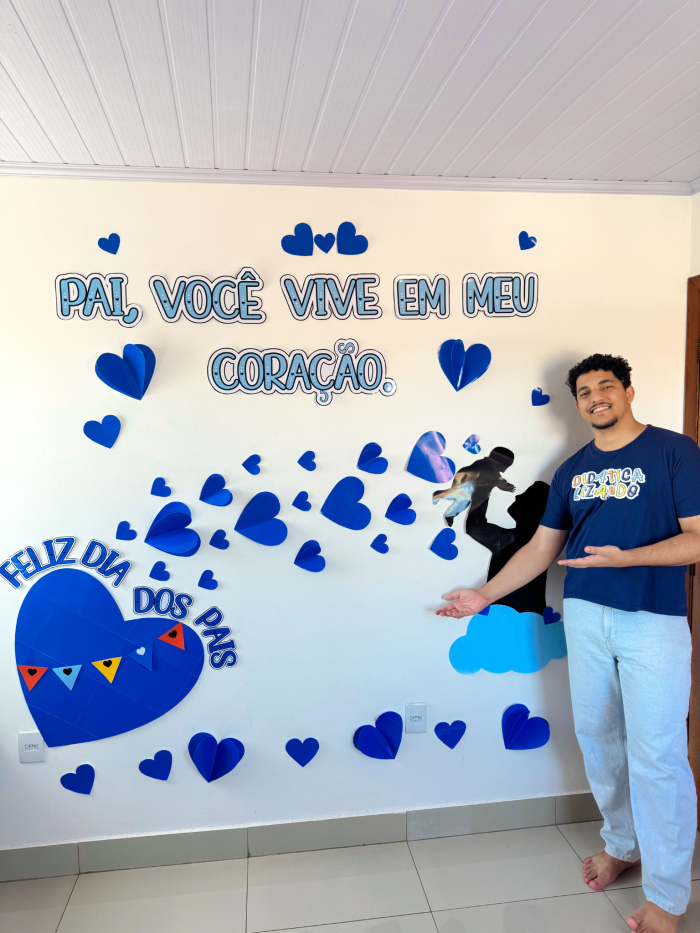 Painel Dia dos Pais – Tema - Coração - Imagem 2