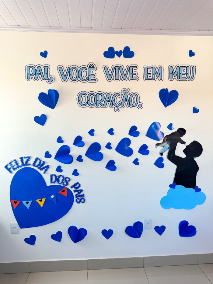 Painel Dia dos Pais – Tema - Coração - Imagem 4