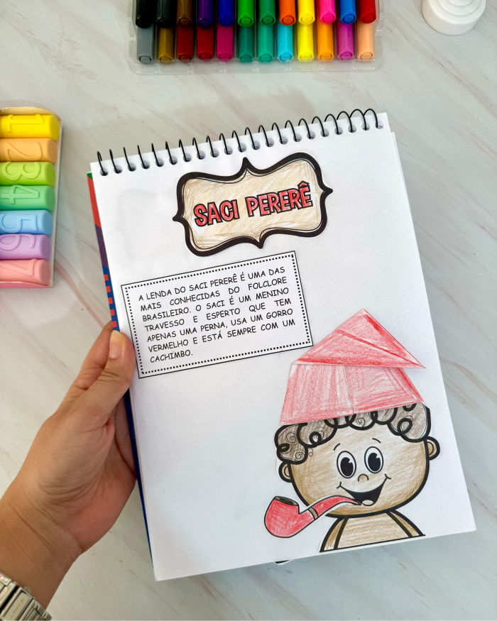Atividades de Artes tema Folclore Brasileiro - Imagem 5
