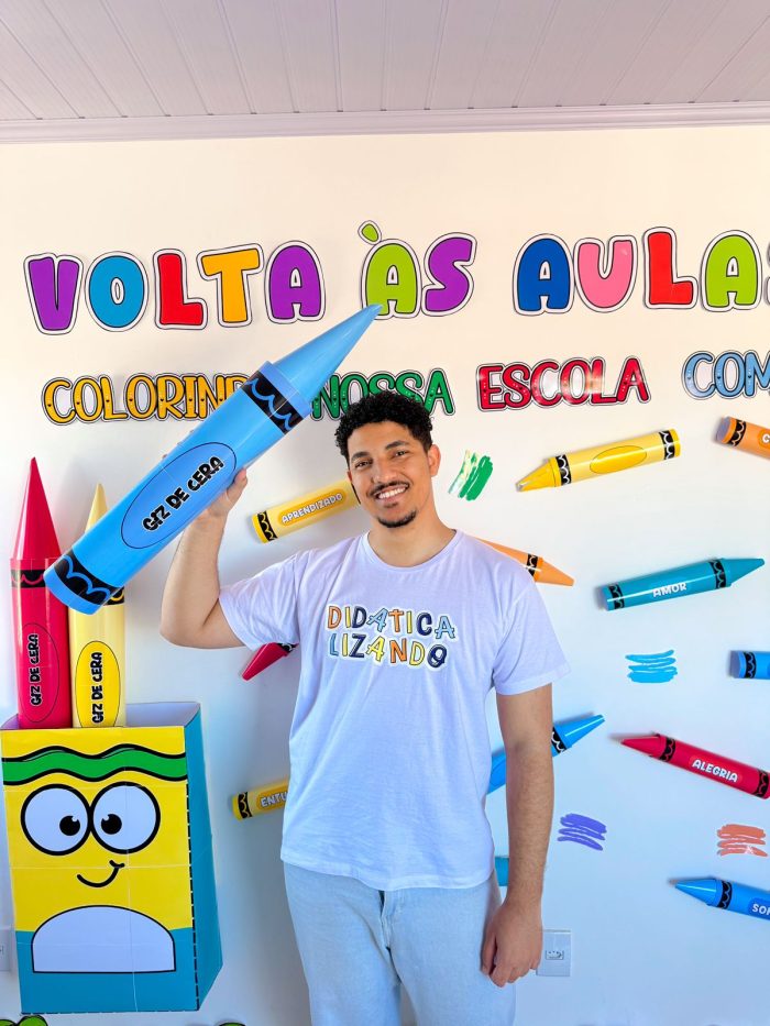 Volta às aulas - Giz de cera - Imagem 7