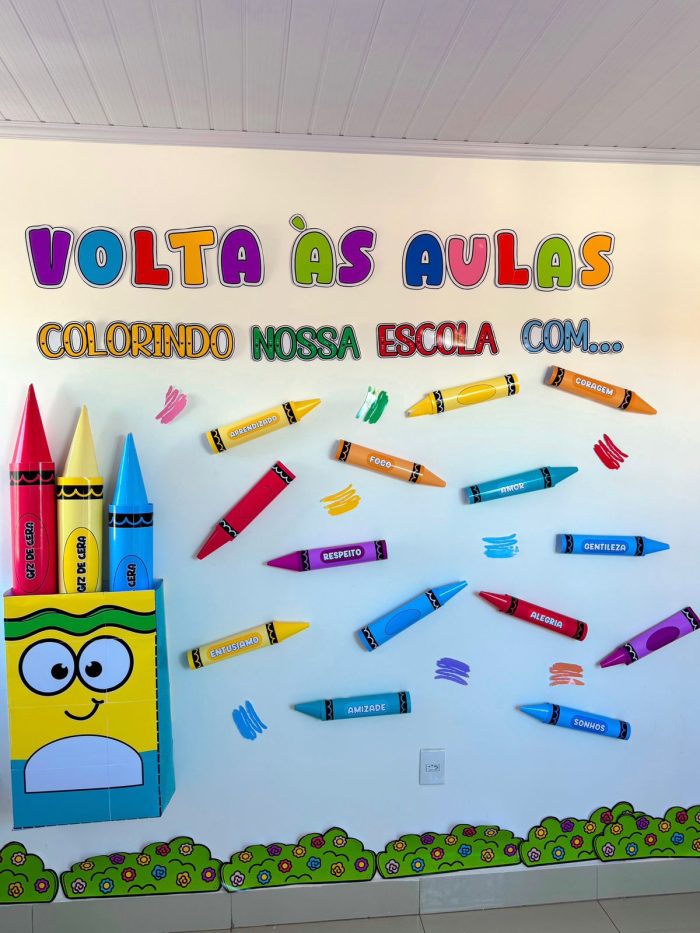 Volta às aulas - Giz de cera - Imagem 12