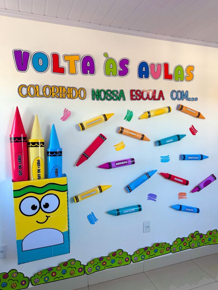 Volta às aulas - Giz de cera - Imagem 11