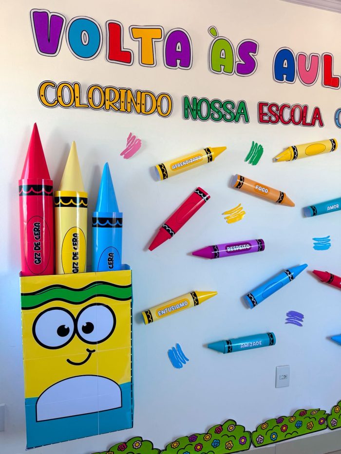 Volta às aulas - Giz de cera - Imagem 10