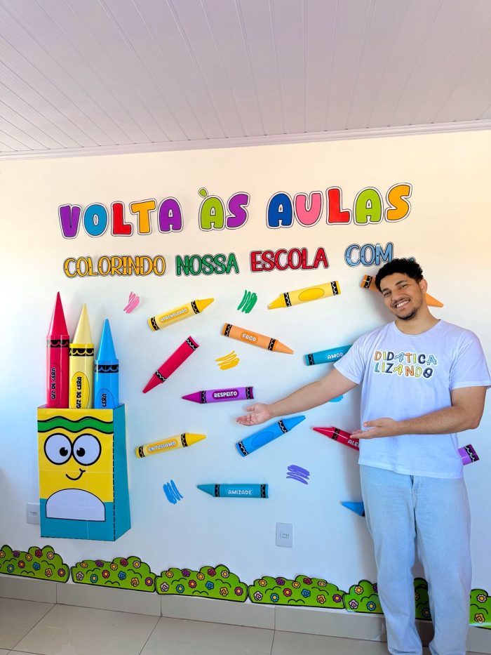 Volta às aulas - Giz de cera - Imagem 8
