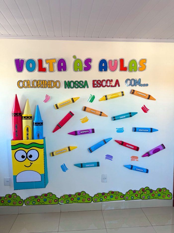 Volta às aulas - Giz de cera - Imagem 5