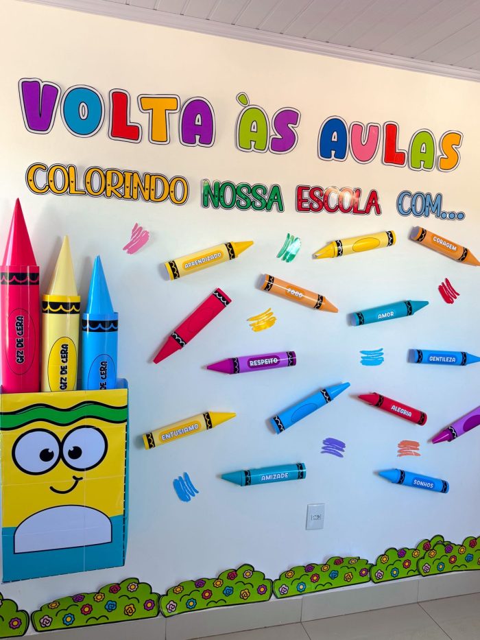 Volta às aulas - Giz de cera - Imagem 2