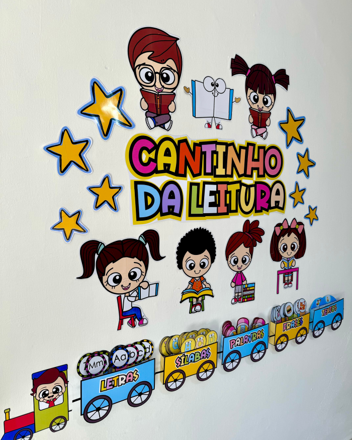 Cantinho da Leitura com Trenzinho - Imagem 9