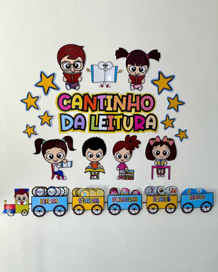 Cantinho da Leitura com Trenzinho
