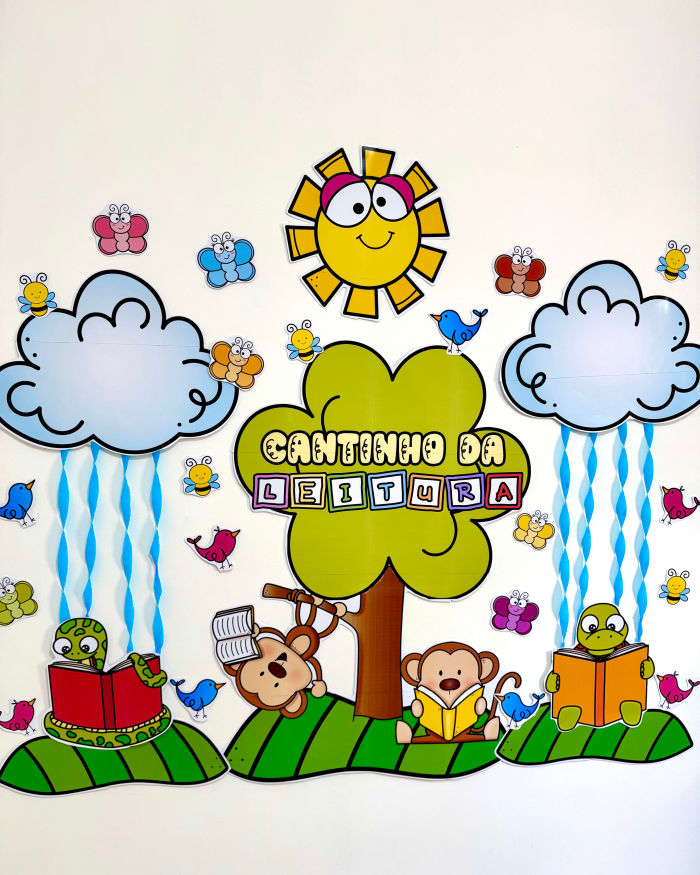 Painel - Cantinho da Leitura