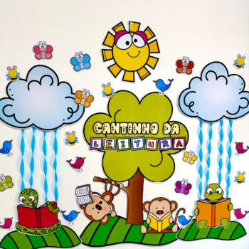 Painel - Cantinho da Leitura