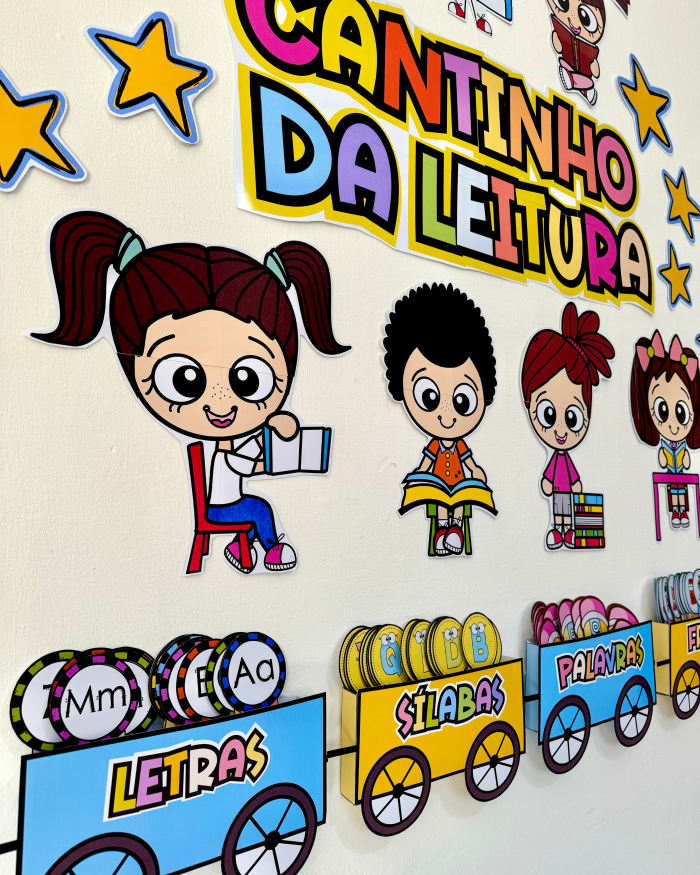 Cantinho da Leitura com Trenzinho - Imagem 3