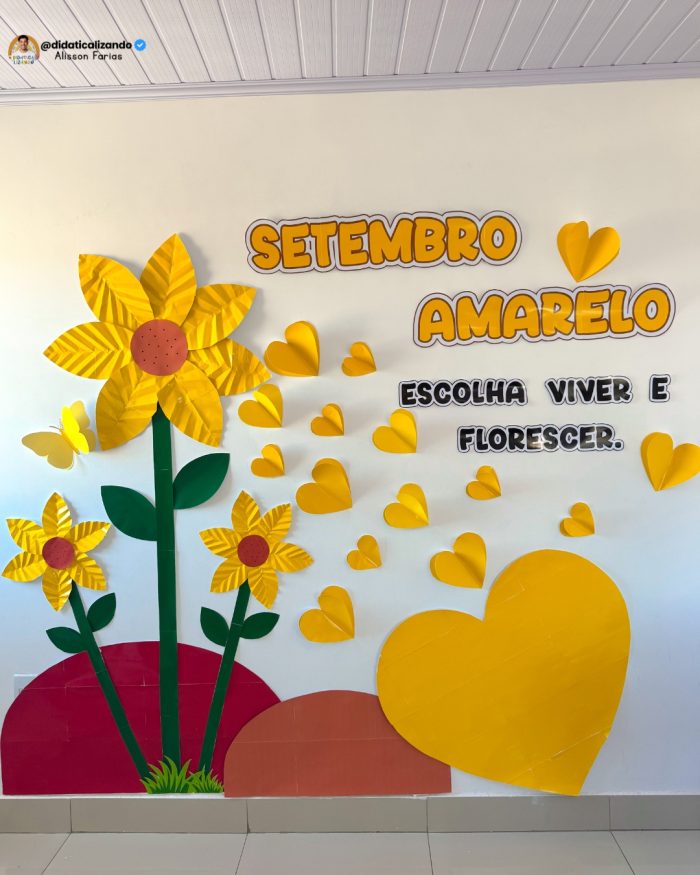 Painel Setembro Amarelo — Viver e Florescer - Imagem 9