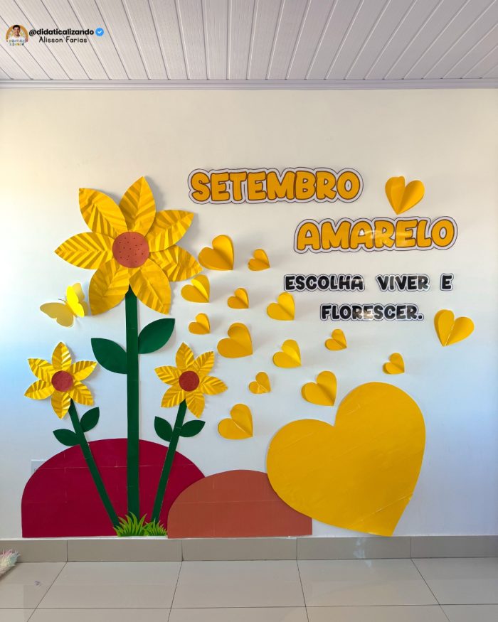 Painel Setembro Amarelo — Viver e Florescer - Imagem 8