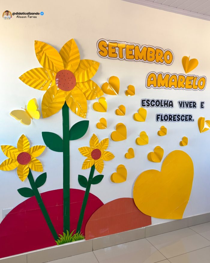 Painel Setembro Amarelo — Viver e Florescer - Imagem 6