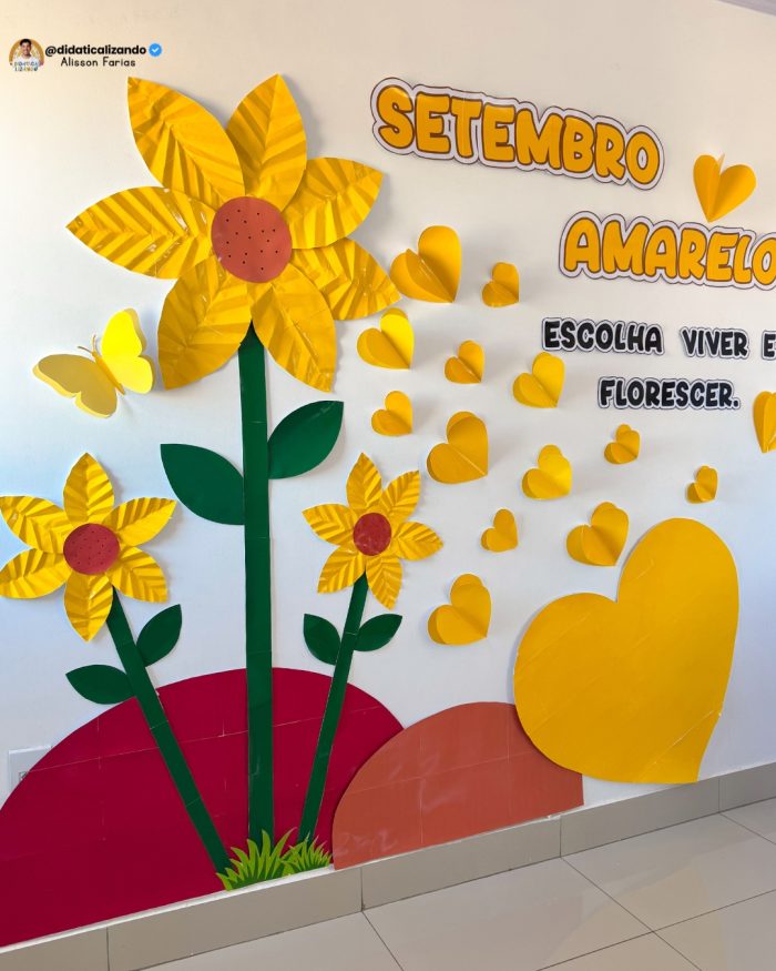 Painel Setembro Amarelo — Viver e Florescer - Imagem 4