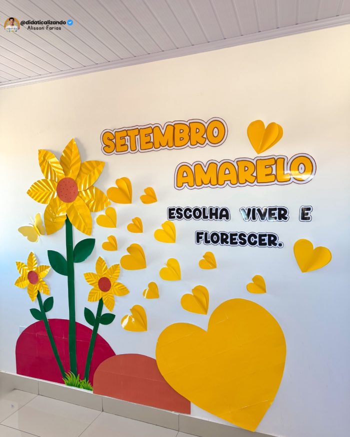 Painel Setembro Amarelo — Viver e Florescer - Imagem 3