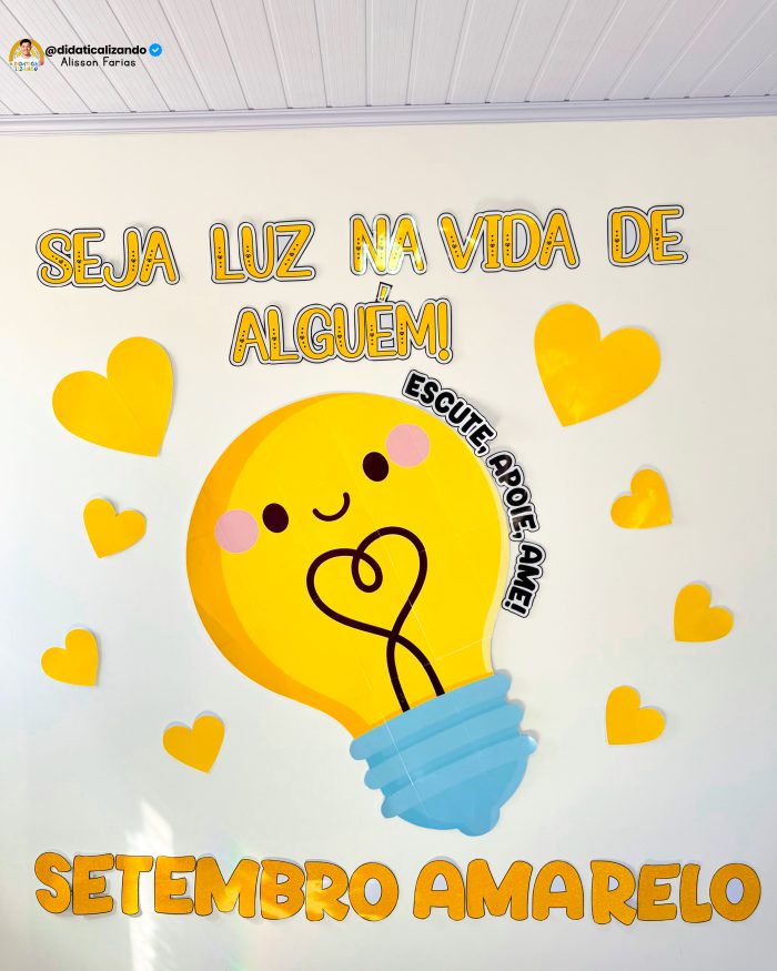 Painel Setembro Amarelo – Seja Luz - Imagem 5