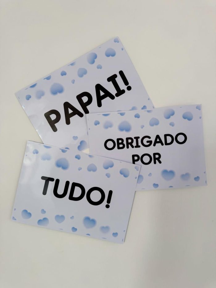 Plaquinhas Para Vídeo Dia Dos pais