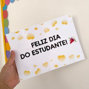 Plaquinhas Para Vídeo Dia Dos Estudantes