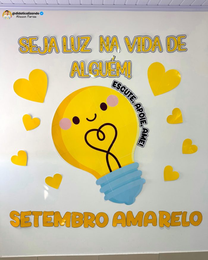 Painel Setembro Amarelo – Seja Luz - Imagem 6