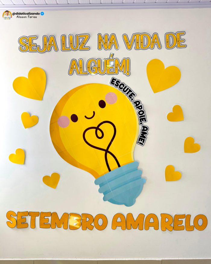 Painel Setembro Amarelo – Seja Luz - Imagem 8