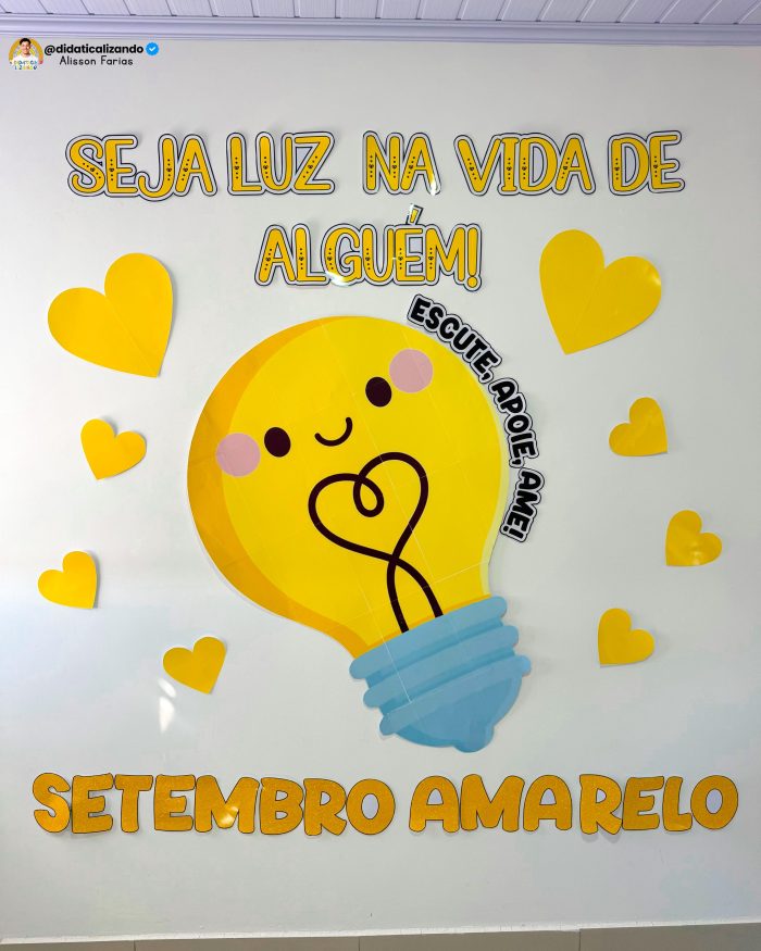Painel Setembro Amarelo – Seja Luz - Imagem 7