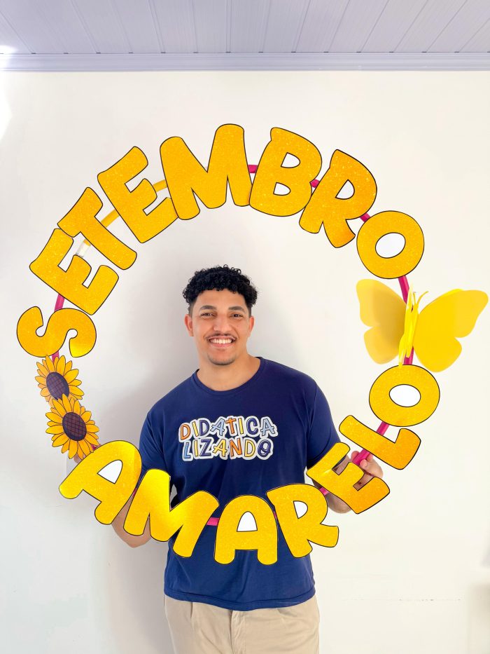 Moldura Bambolê - Setembro Amarelo - Imagem 2