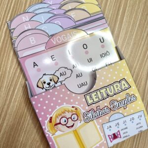 Fichas de Leitura – Sílabas Simples