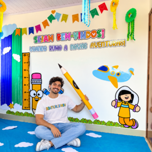 Painel - Aprendendo a voar - Painel Volta às Aulas