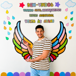 Painel Volta Às Aulas - Voando Alto